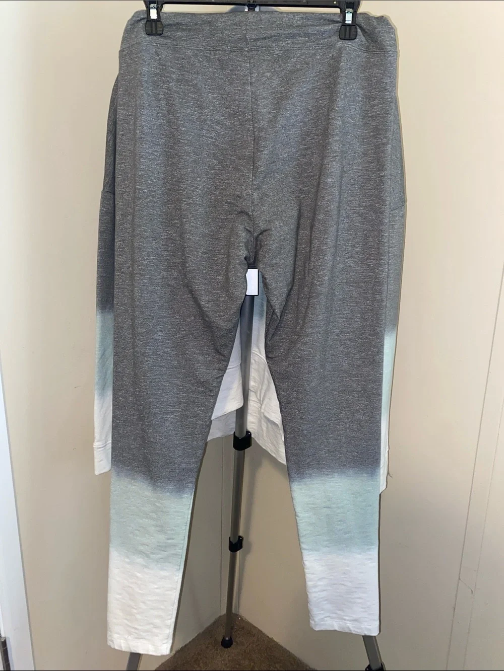 Secret Treasures Gray and White Ombre Crewneck Sweater and Matching Bottoms - Picture 8 of 8